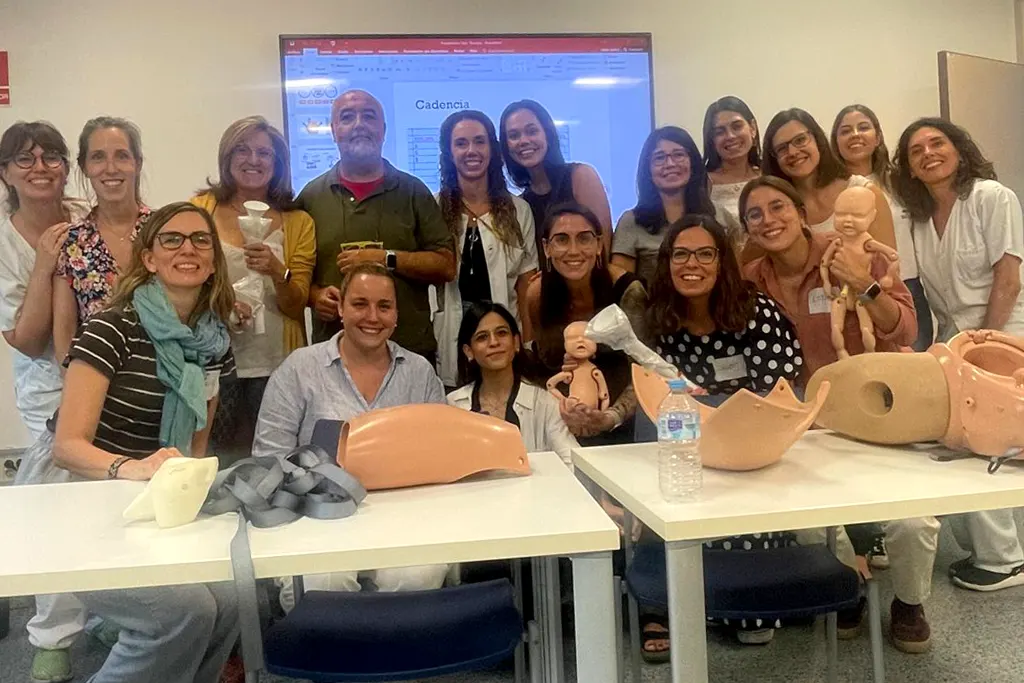 Curso de Tocurgia, hospital Río Hortega de Valladolid