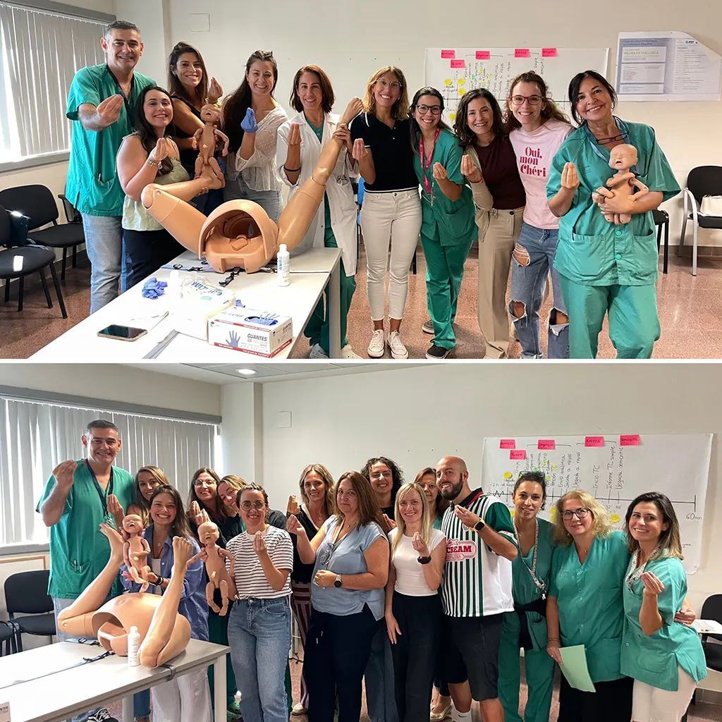 Curso de Distocia Hombros Hospital Son Llàtzer de Palma