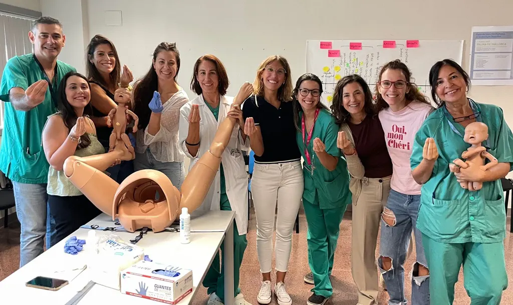 Curso de Distocia de Hombros en el Hospital de Son Llàtzer de Palma, Islas Baleares